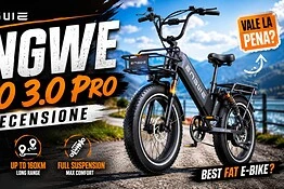 Engwe L20 3.0 Pro: una fat bike elettrica completa e tecnologica – Recensione