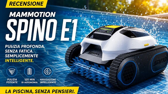 Mammotion Spino E1: questo robot piscina cordless costa 499€ e ho scoperto dove ti frega – Recensione