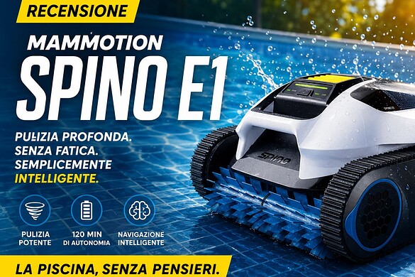 Mammotion Spino E1: questo robot piscina cordless costa 499€ e ho scoperto dove ti frega – Recensione
