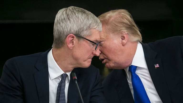Apple tratta con Trump