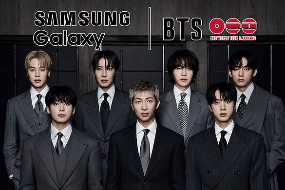 BTS a Madrid, Samsung porta Galaxy AI al tour ARIRANG con esperienze esclusive