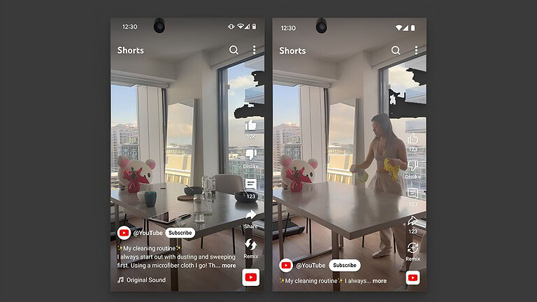 YouTube Shorts copia TikTok