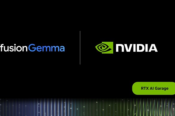 DiffusionGemma di Google DeepMind: il nuovo modello aperto vola su NVIDIA