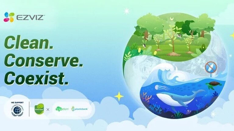 EZVIZ Green: alberi con Treedom e plastica recuperata per il pianeta
