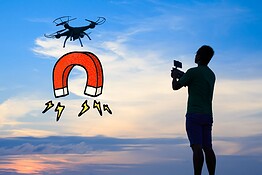 Drone con magnete disarma un sospettato: il primo caso negli USA