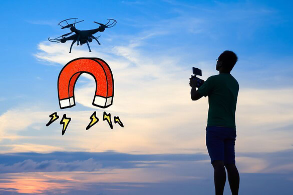 Drone con magnete disarma un sospettato: il primo caso negli USA