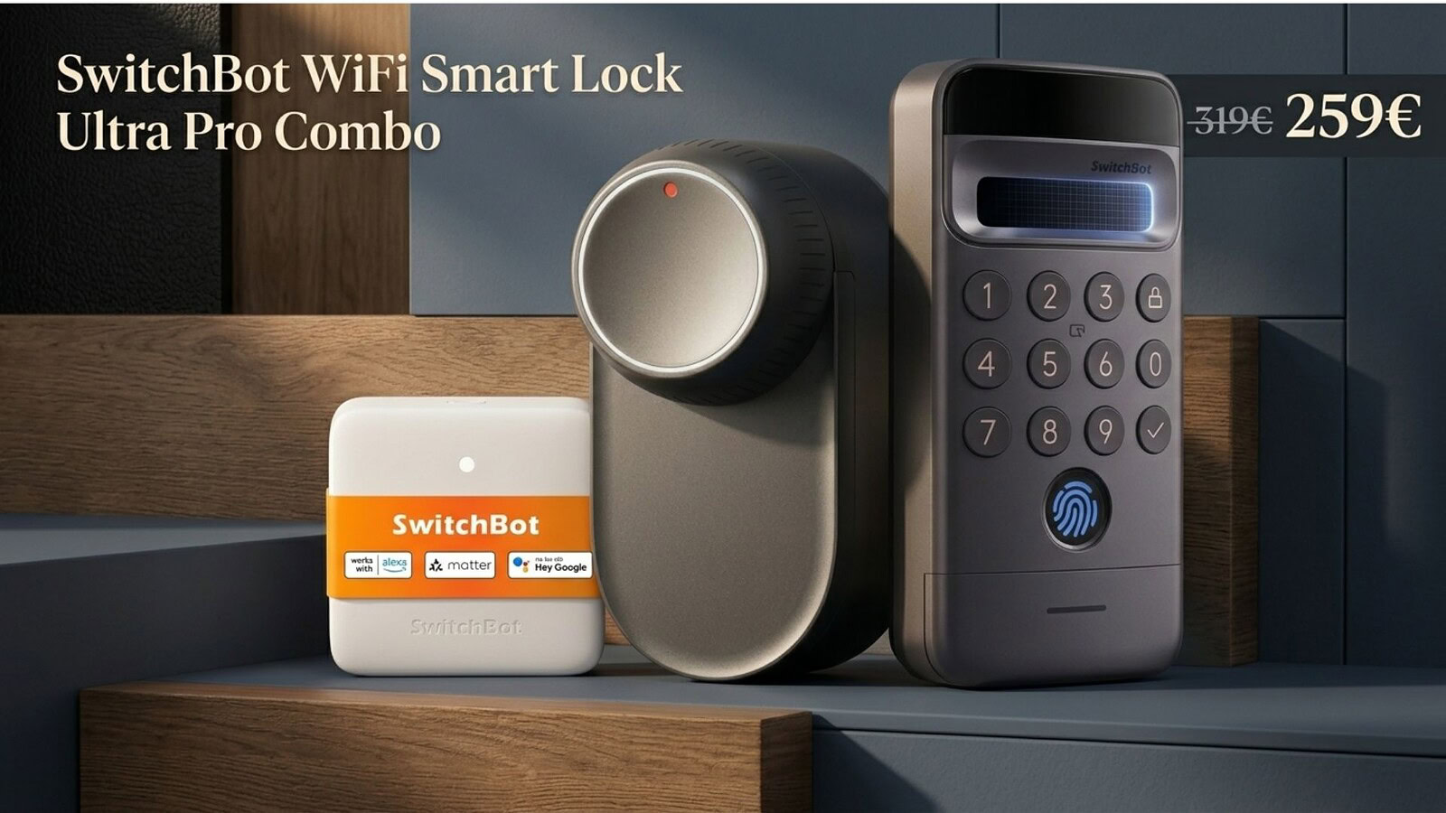 SwitchBot Lock Ultra Vision Pro Combo in offerta Prime Day 2026