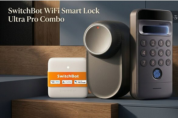 SwitchBot Lock Ultra Vision Pro Combo in offerta Prime Day 2026