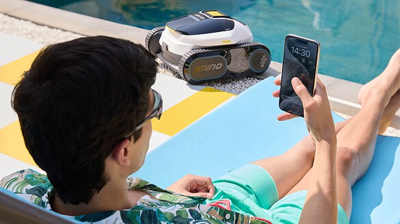 MAMMOTION SPINO E1 ufficiale: il robot che pulisce la piscina da solo