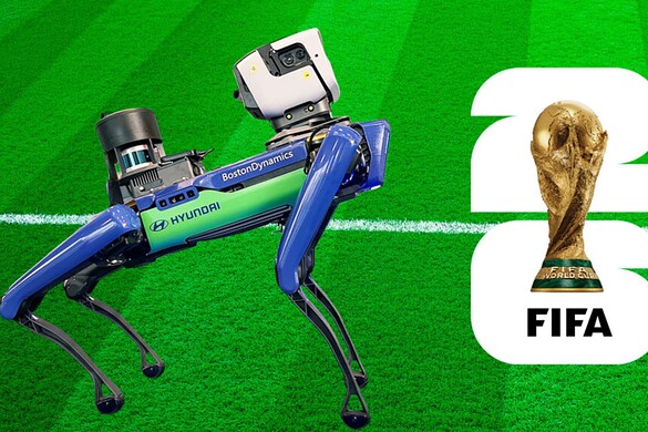 Hyundai porta i cani robot Boston Dynamics ai Mondiali 2026