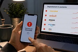 Down Fastweb, Aruba, Vodafone e Amazon: cosa succede alla rete