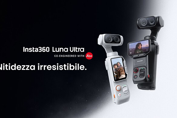 Insta360 Luna Ultra è ufficiale: videocamera gimbal 8K con Leica e funzioni AI avanzate