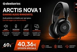 SteelSeries Arctis Nova 1 a 40,36€ al Prime Day: l’offerta da non perdere