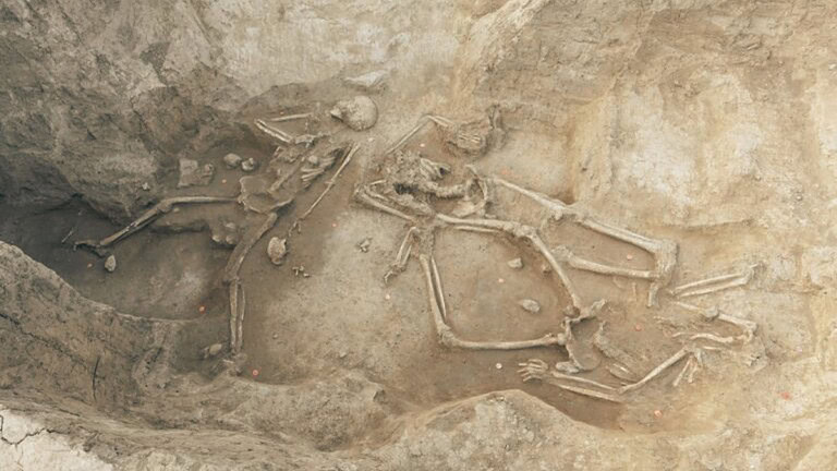 scheletri decapitati Slovacchia