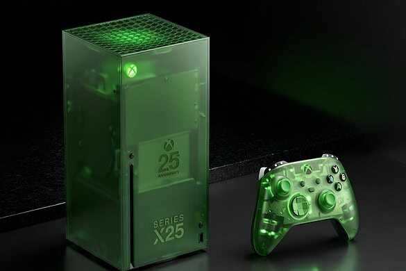 Xbox Series X25 Limited Edition: omaggio verde ai 25 anni del brand