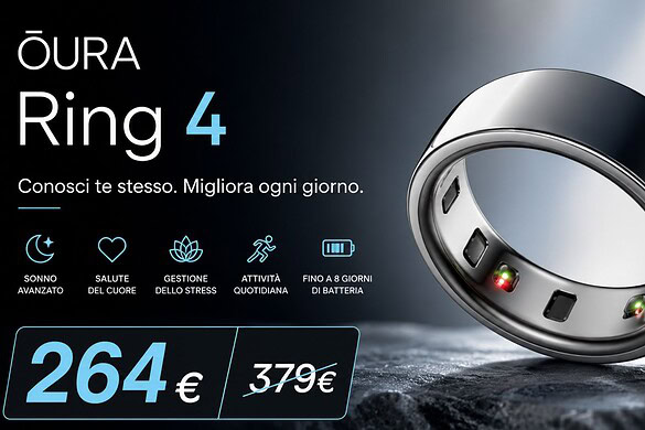 Oura Ring 4 in sconto del 25% su Amazon: ora è il momento giusto