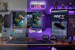 AGON PRO AGP277QKDC ufficiale: OLED fino a 720 Hz