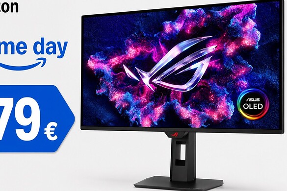 Monitor ASUS ROG Strix OLED: -30% nei Prime Day di Amazon