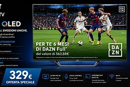 Smart TV QLED Haier 55″ a 329€: 120Hz, HDMI 2.1 e 6 mesi di DAZN