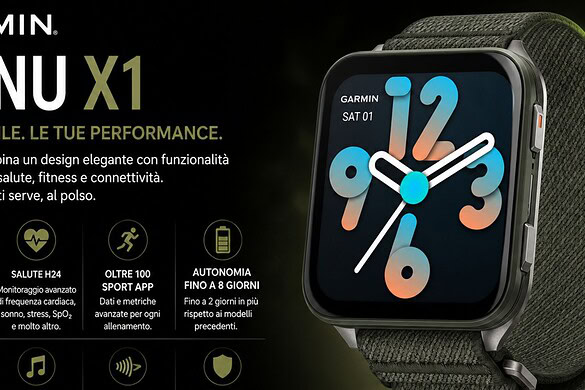 Garmin Venu X1, lo smartwatch GPS più sottile crolla del 38% su Amazon