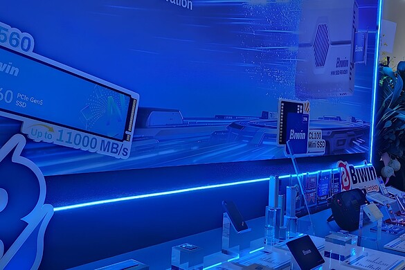 Biwin al Computex: Mini SSD per console portatili e DDR5 ROG