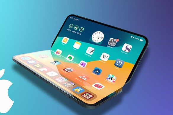 iPhone pieghevole, nuova foto svela il design bianco