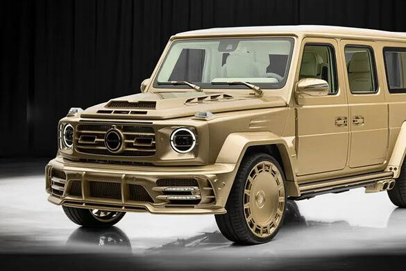 Mansory trasforma il Mercedes-AMG G 63 in una G-Wagen tutta d’oro