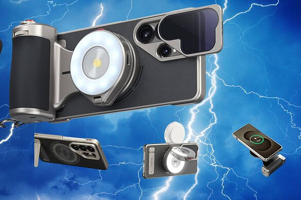 Galaxy S26 Ultra diventa una fotocamera vera con il Telesin Master Grip