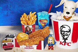 Krypto conquista KFC: il secchiello che sfida quelli di Supergirl