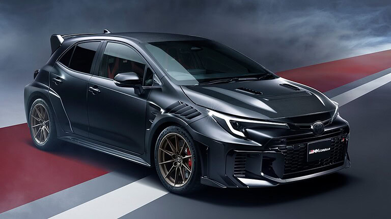 GRMN Corolla, Toyota svela l'hot hatch da 410 Nm e 30 kg in meno