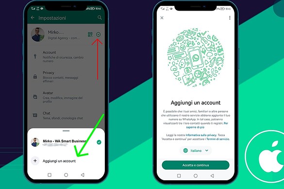 WhatsApp multi-account arriva finalmente su iPhone: ecco come funziona