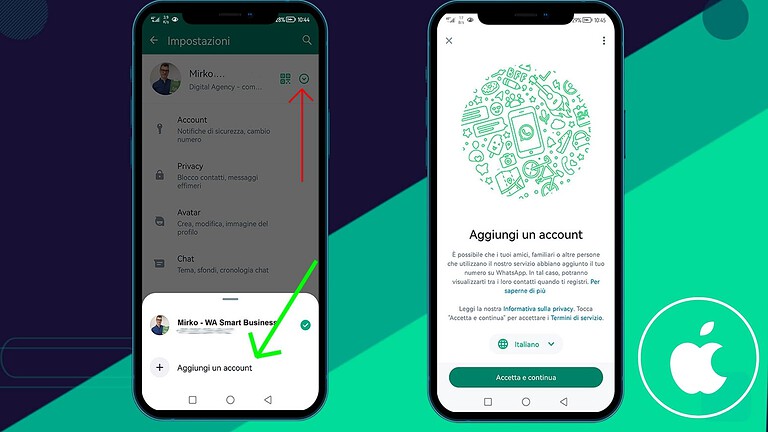 WhatsApp multi-account arriva finalmente su iPhone: ecco come funziona