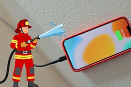 Caricare lo smartphone: l’errore pericoloso da evitare secondo i pompieri