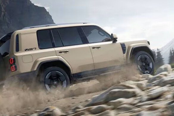 iCaur V27 arriva in Europa: SUV ibrido da 455 CV e interni hi-tech