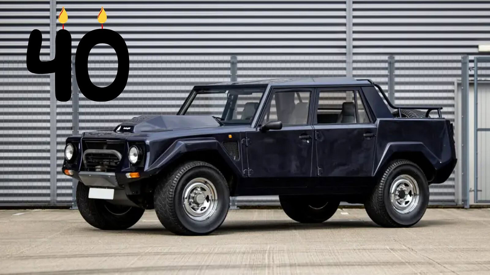 Lamborghini LM002 compie 40 anni: storia del super SUV col cuore da Countach
