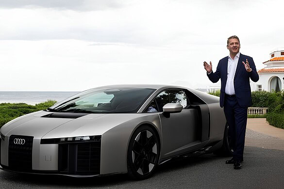 Audi Nuvolari, la nuova supercar da 987 CV avvistata al Nürburgring