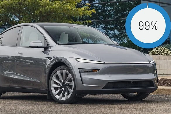 Tesla Model Y, dopo 25.600 km la batteria è al 99%: ecco il segreto