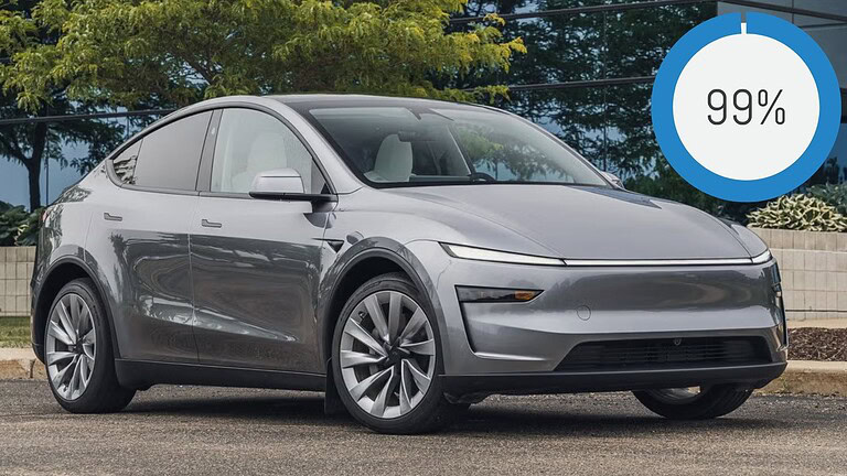 Tesla Model Y, dopo 25.600 km la batteria è al 99%: ecco il segreto