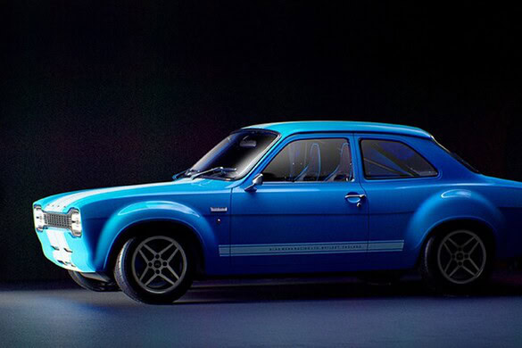 Ford Escort Mk1 RS rinasce con la benedizione di Ford: fino a 330 CV