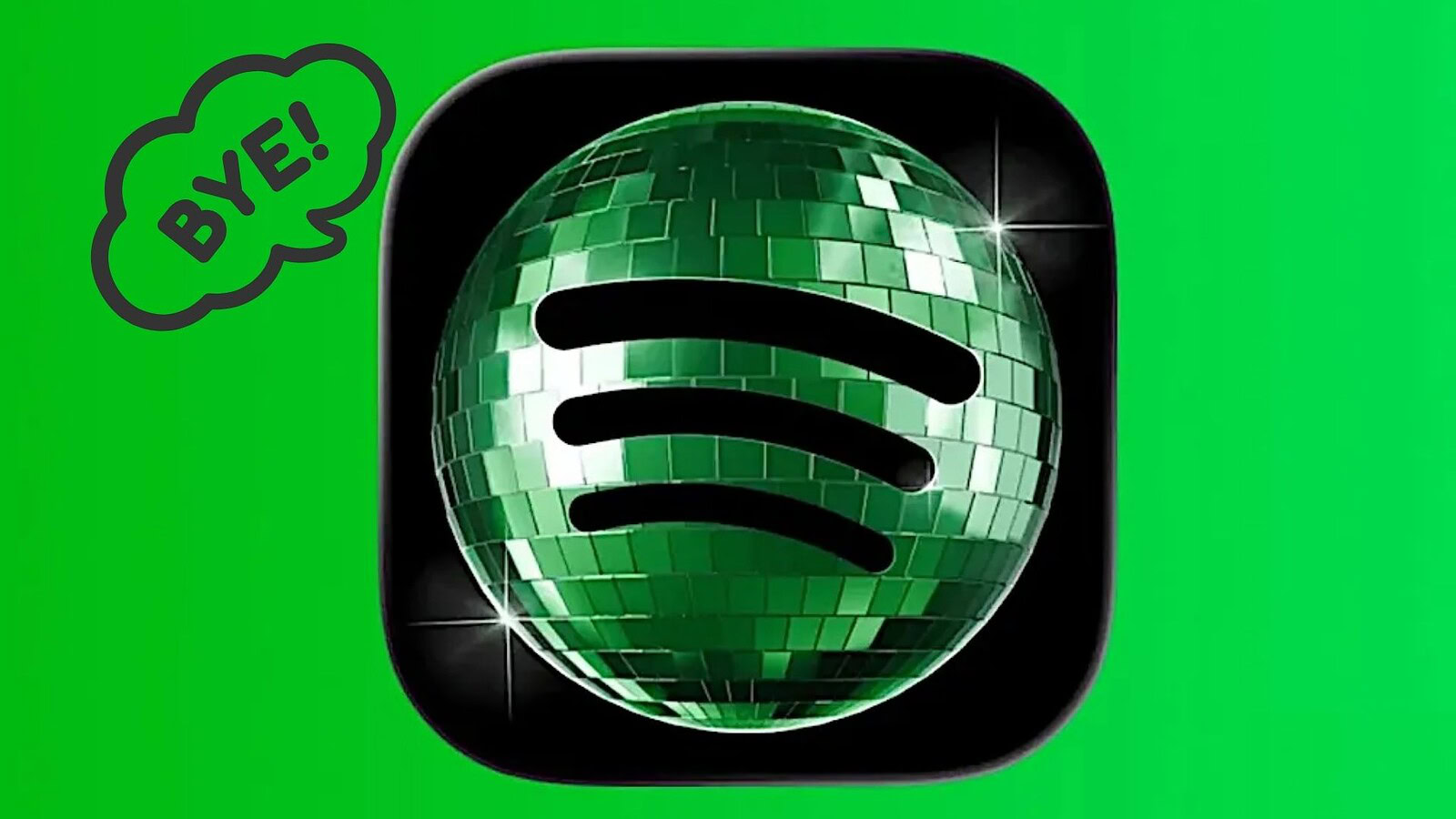 Spotify, addio all'icona a palla da discoteca: torna il logo verde