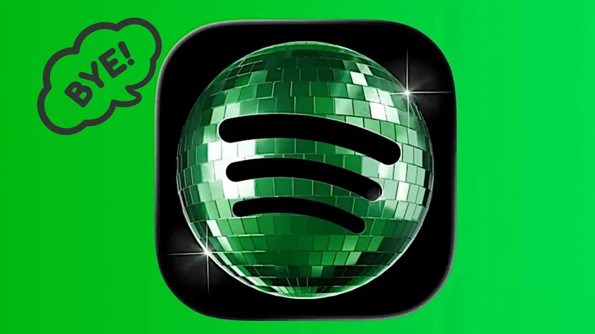 Spotify, addio all'icona a palla da discoteca: torna il logo verde