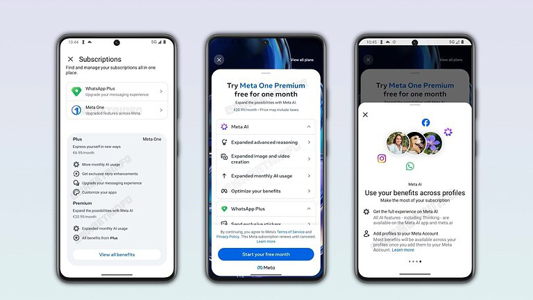WhatsApp prepara due abbonamenti Meta One: ecco cosa offrono e quanto costano