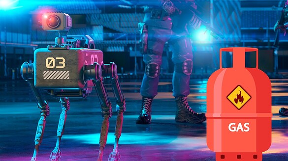 Cane robot che annusa i gas tossici prima dei pompieri: è il futuro?
