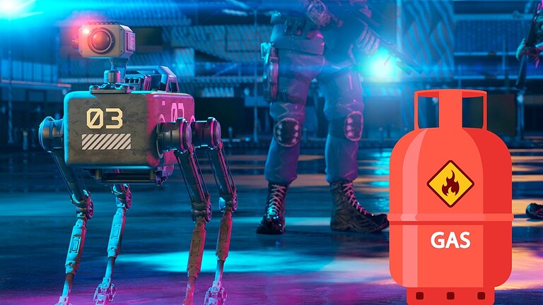 Cane robot che annusa i gas tossici prima dei pompieri: è il futuro?
