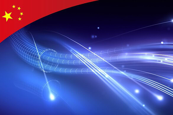 Fibra ottica cinese fino a 5 volte più veloce senza cambiare i cavi