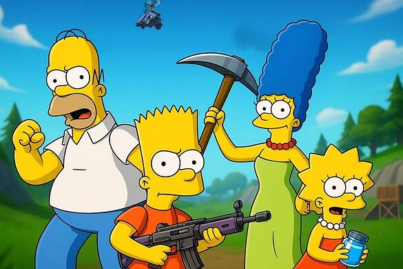 I Simpson arrivano su Fortnite: skin e strumenti per i creatori