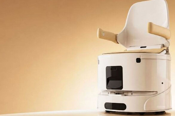 Toilette robotica Xiaoban si guida da sola e raggiunge l’utente