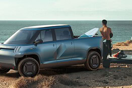 Telo MT1, il pick-up elettrico mini che carica come un Toyota