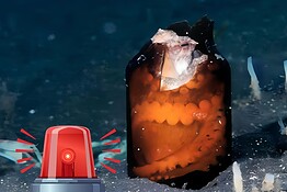 Polpi usano la plastica come rifugio: l’allarme dagli oceani