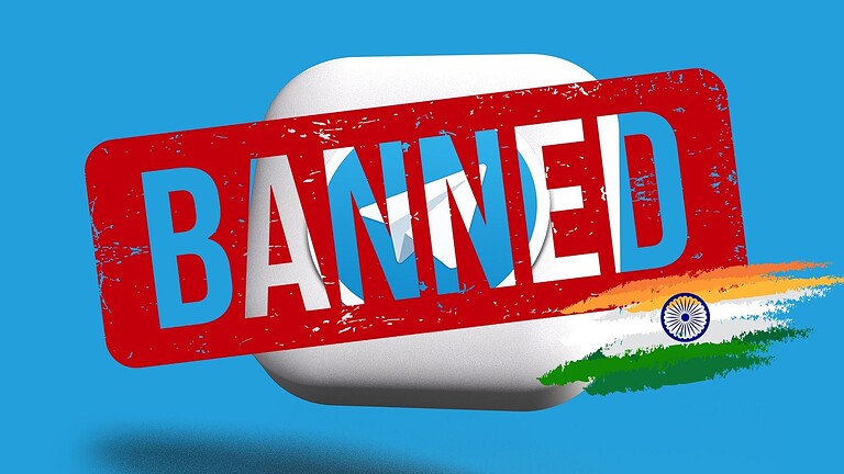 Telegram bloccato in India, ma esplodono i download delle VPN
